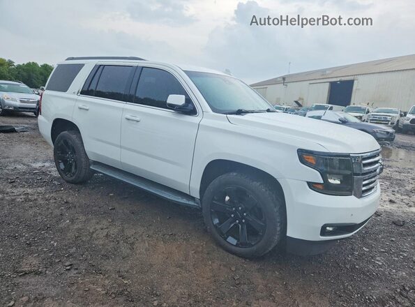 1GNSKBKC5GR454053 2016 CHEVROLET TAHOE White წინა მარჯვენა