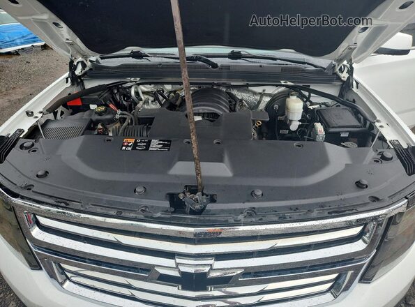 1GNSKBKC5GR454053 2016 CHEVROLET TAHOE White ძრავის განყოფილების ხედი