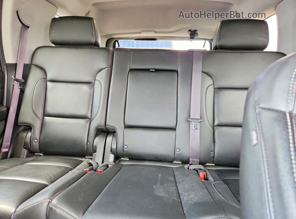 1GNSKBKC5HR174859 2017 CHEVROLET TAHOE Black Vista de los asientos traseros