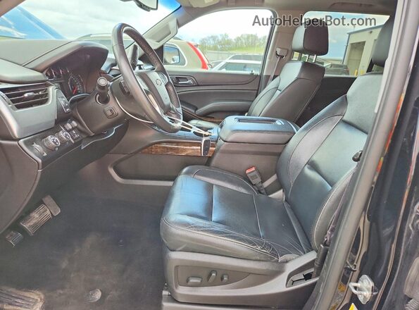 1GNSKBKC5HR174859 2017 CHEVROLET TAHOE Black Vista interior delantera