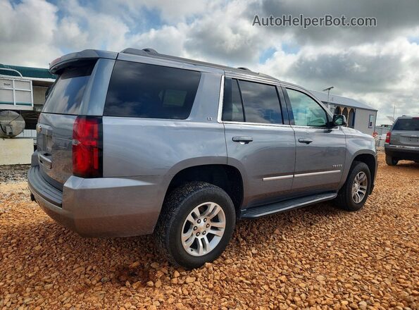 1GNSKBKC5JR360388 2018 CHEVROLET TAHOE Серый Задняя правая четверть