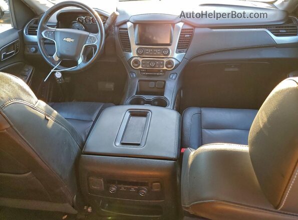 1GNSKBKC5JR373402 2018 CHEVROLET TAHOE Silver Առջևի վահանակի տեսք