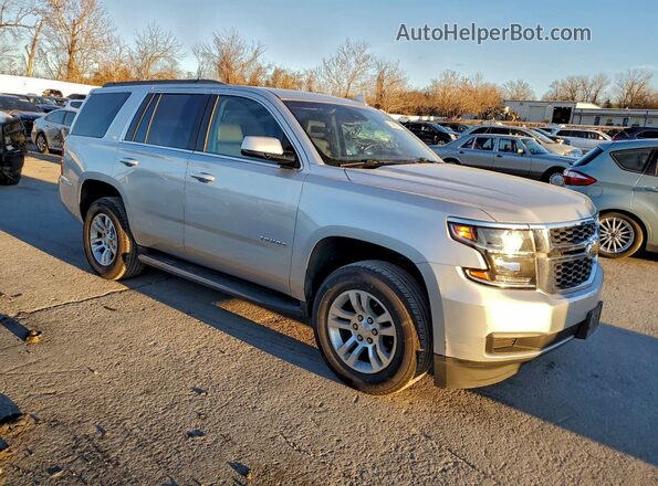 1GNSKBKC5JR373402 2018 CHEVROLET TAHOE Silver Առջևի աջ