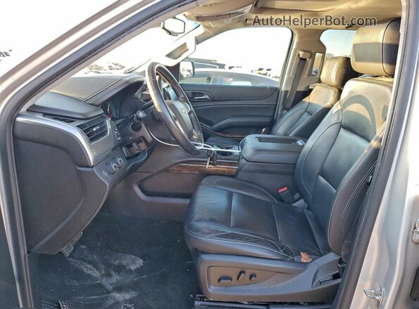 1GNSKBKC5JR373402 2018 CHEVROLET TAHOE Silver Սալոնի դիմացի տեսք