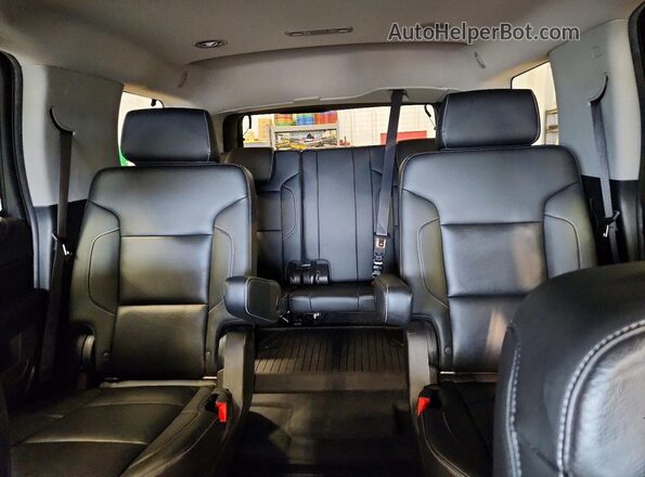 1GNSKBKC5LR297408 2020 CHEVROLET TAHOE Black უკანა სავარძლების ხედი