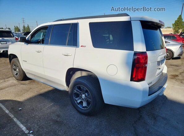 1GNSKBKC6GR168356 2016 CHEVROLET TAHOE White Հետևի ձախ