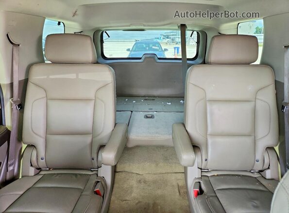 1GNSKBKC6GR459407 2016 CHEVROLET TAHOE Black უკანა სავარძლების ხედი