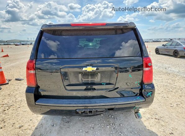 1GNSKBKC6GR459407 2016 CHEVROLET TAHOE Black უკანა ხედი