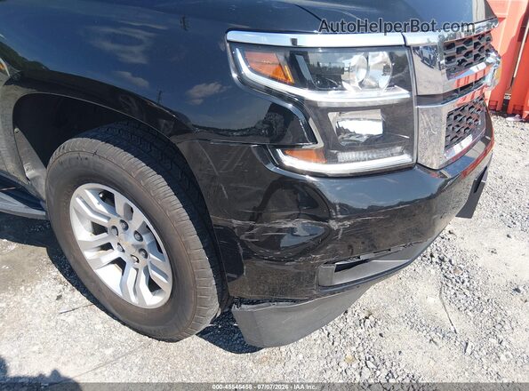 1GNSKBKC6KR191127 2019 CHEVROLET TAHOE Black Widok z przodu