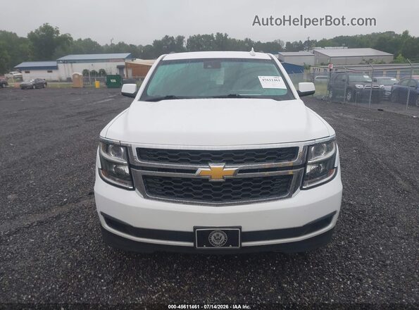 1GNSKBKC7GR303361 2016 CHEVROLET TAHOE White ხელსაწყოთა პანელის ხედი