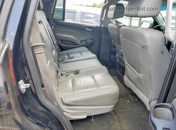 1GNSKBKC7GR358313 2016 CHEVROLET TAHOE Black უკანა სალონის ხედი