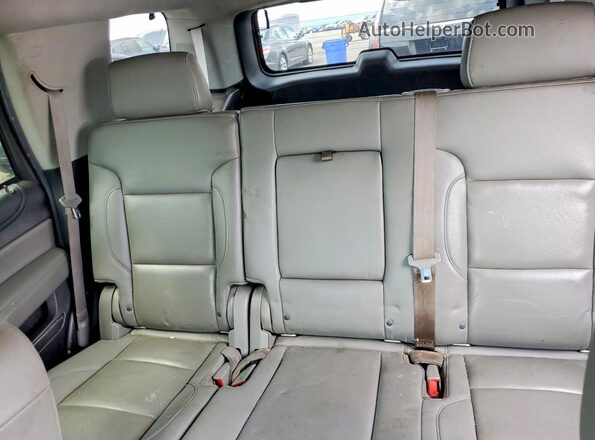 1GNSKBKC7GR358313 2016 CHEVROLET TAHOE Black უკანა სავარძლების ხედი