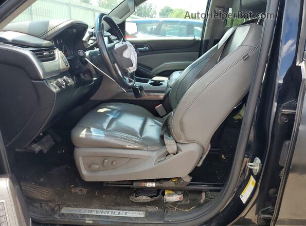 1GNSKBKC7GR358313 2016 CHEVROLET TAHOE Black წინა სალონის ხედი