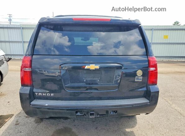 1GNSKBKC7GR358313 2016 CHEVROLET TAHOE Black უკანა ხედი