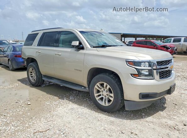 1GNSKBKC7HR145914 2017 CHEVROLET TAHOE Gold Front right