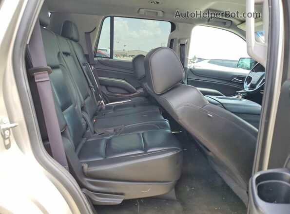 1GNSKBKC7HR145914 2017 CHEVROLET TAHOE Gold Rear interior view