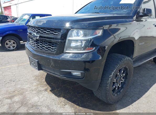 1GNSKBKC7HR276339 2017 CHEVROLET TAHOE Черный Вид спереди