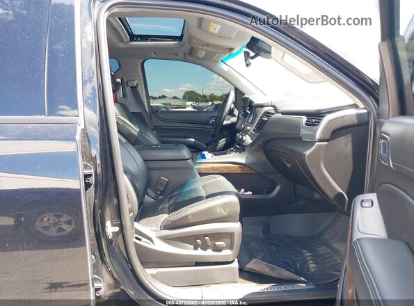 1GNSKBKC7HR276339 2017 CHEVROLET TAHOE Черный Вид салона спереди