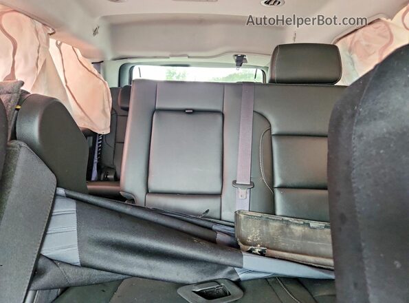 1GNSKBKC7HR287874 2017 CHEVROLET TAHOE Black Հետևի նստատեղերի տեսք