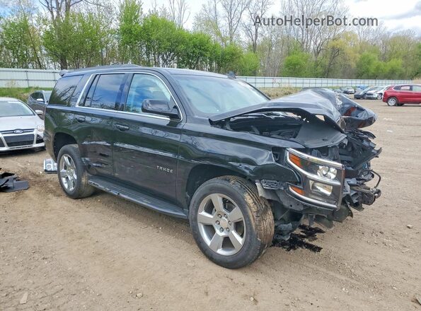 1GNSKBKC7JR375488 2018 CHEVROLET TAHOE Black Առջևի աջ