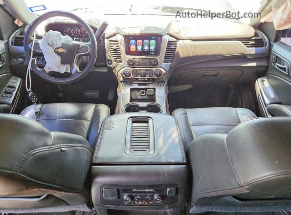 1GNSKBKC8GR371832 2016 CHEVROLET TAHOE Gray Widok deski rozdzielczej