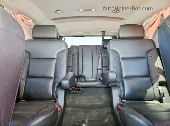1GNSKBKC8GR371832 2016 CHEVROLET TAHOE Gray Widok tylnych siedzeń