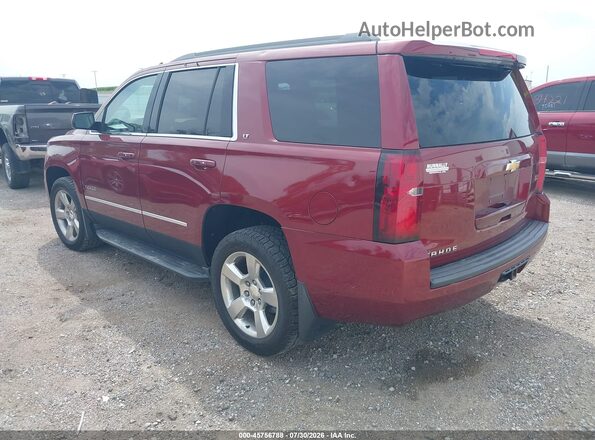1GNSKBKC8GR384614 2016 CHEVROLET TAHOE Maroon უკანა მარცხენა