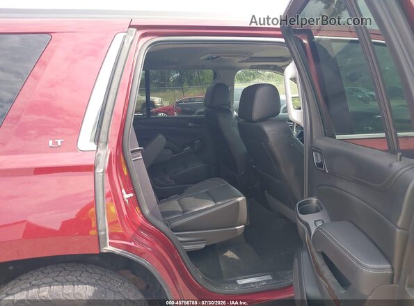 1GNSKBKC8GR384614 2016 CHEVROLET TAHOE Maroon VIN კოდის სტიკერის ხედი