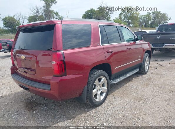 1GNSKBKC8GR384614 2016 CHEVROLET TAHOE Maroon უკანა მარჯვენა