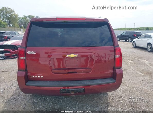 1GNSKBKC8GR384614 2016 CHEVROLET TAHOE Maroon 