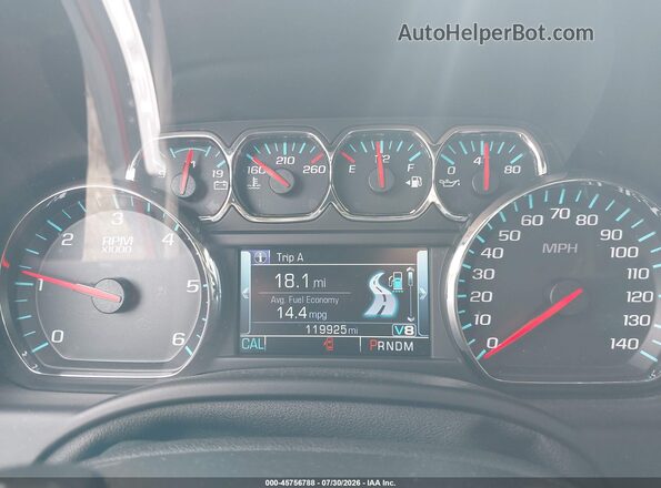 1GNSKBKC8GR384614 2016 CHEVROLET TAHOE Maroon უკანა სავარძლების ხედი