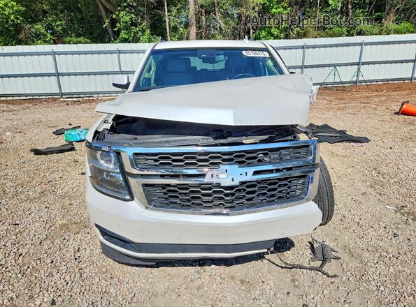 1GNSKBKC8GR395810 2016 CHEVROLET TAHOE White Widok z przodu