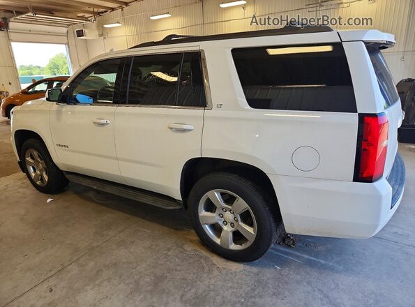 1GNSKBKC8HR347810 2017 CHEVROLET TAHOE White Trasero izquierdo