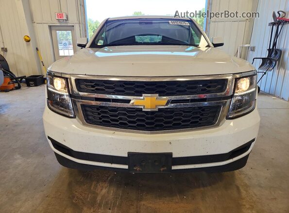 1GNSKBKC8HR347810 2017 CHEVROLET TAHOE White Vista frontal