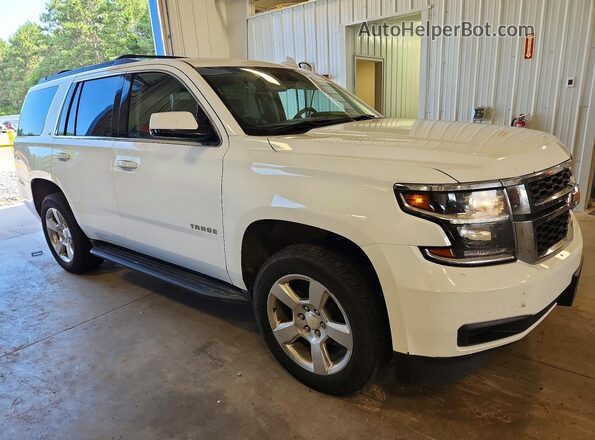 1GNSKBKC8HR347810 2017 CHEVROLET TAHOE White Delantero derecho