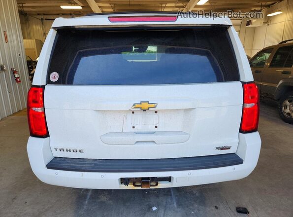 1GNSKBKC8HR347810 2017 CHEVROLET TAHOE White Vista trasera
