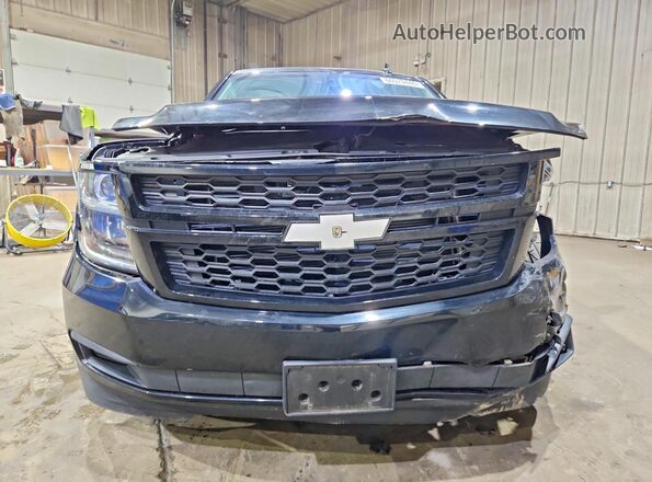 1GNSKBKC8JR113317 2018 CHEVROLET TAHOE Черный Вид спереди