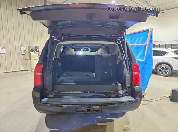 1GNSKBKC8JR113317 2018 CHEVROLET TAHOE Черный Вид сзади