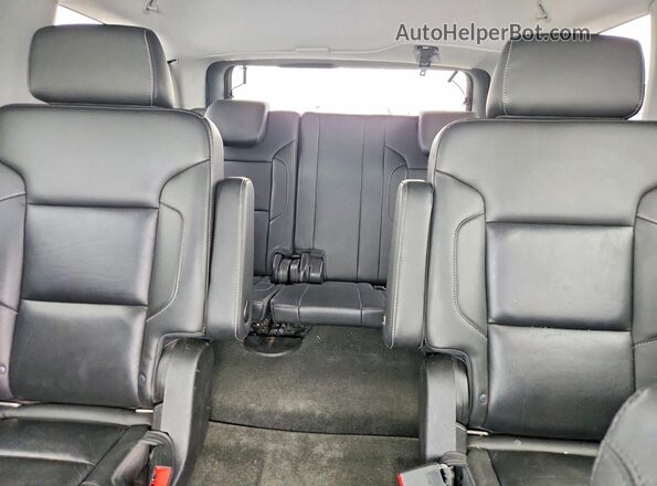 1GNSKBKC8JR402424 2018 CHEVROLET TAHOE White უკანა სავარძლების ხედი