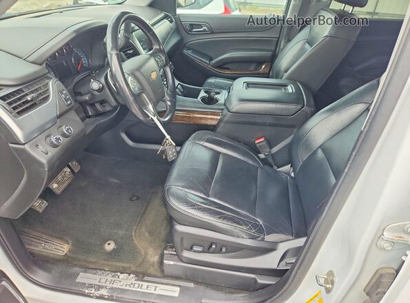 1GNSKBKC8JR402424 2018 CHEVROLET TAHOE White წინა სალონის ხედი