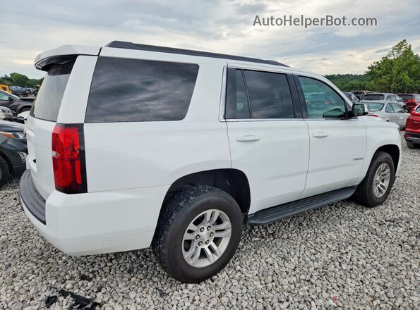 1GNSKBKC8JR402424 2018 CHEVROLET TAHOE White უკანა მარჯვენა