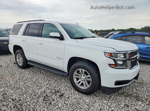 1GNSKBKC8JR402424 2018 CHEVROLET TAHOE White წინა მარჯვენა