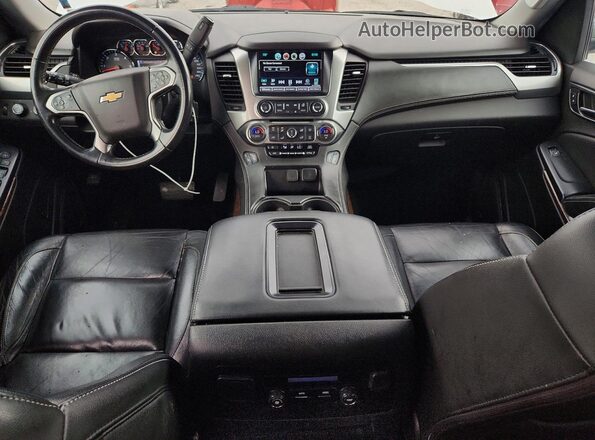 1GNSKBKC8JR402424 2018 CHEVROLET TAHOE White წინა პანელის ხედი