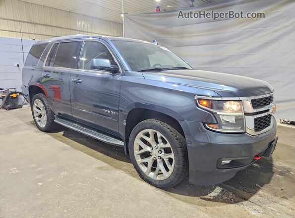 1GNSKBKC8KR222474 2019 CHEVROLET TAHOE Серый Передняя правая четверть