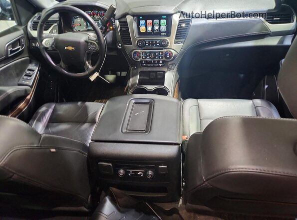 1GNSKBKC8KR222474 2019 CHEVROLET TAHOE Серый Вид панели приборов