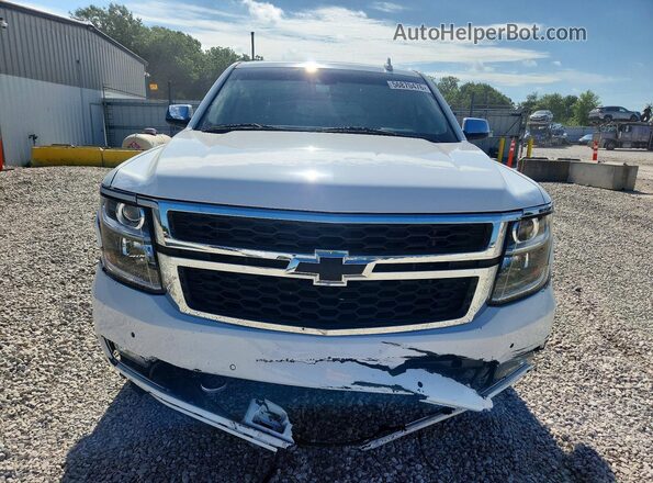 1GNSKBKC9HR391234 2017 CHEVROLET TAHOE White Widok z przodu