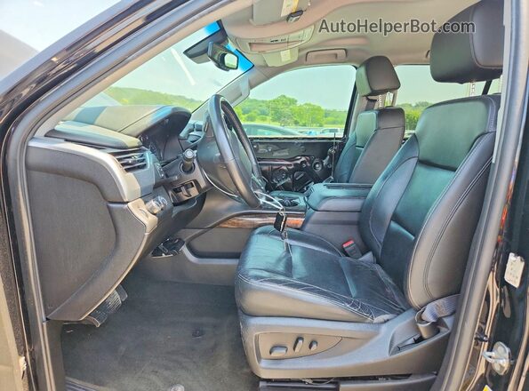 1GNSKBKC9JR102715 2018 CHEVROLET TAHOE Black Front interior view