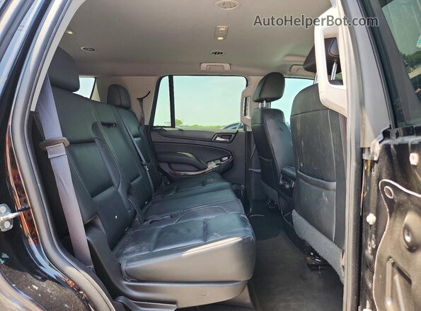 1GNSKBKC9JR102715 2018 CHEVROLET TAHOE Black Rear interior view