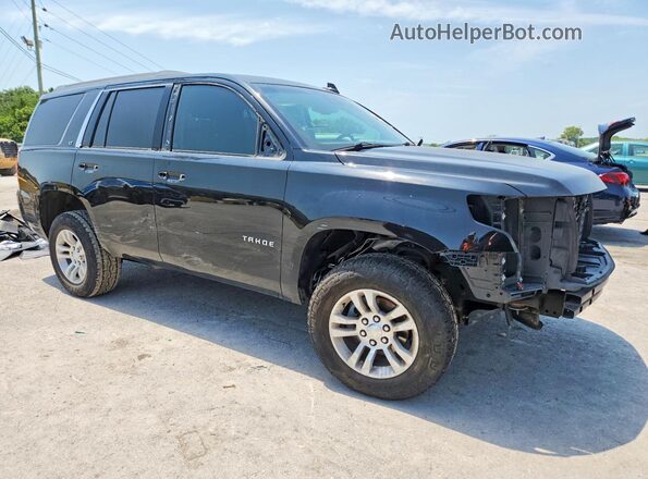 1GNSKBKC9JR102715 2018 CHEVROLET TAHOE Black Front right