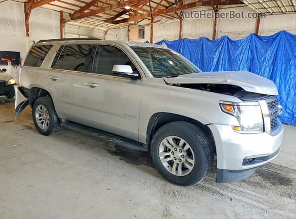 1GNSKBKC9JR326261 2018 CHEVROLET TAHOE Silver Front right